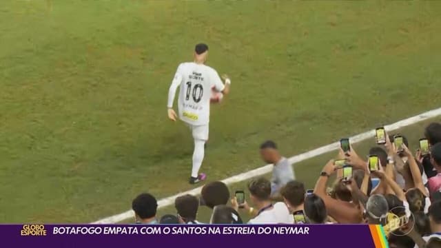 Jogadores do Botafogo-SP celebram encontro com Neymar