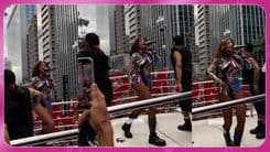 Ludmilla surpreende público com show na Parada do Orgulho LGBT+ de São Paulo. Reprodução: Globo