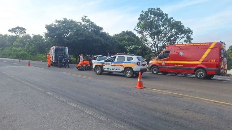 Militar da Aeronáutica sofre acidente grave na BR-040