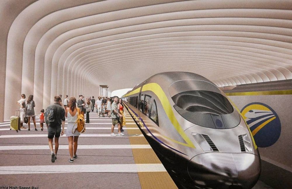 Governador Newsom critica proposta de Trump sobre financiamento do trem-bala na Califórnia. Reprodução: Gizmodo