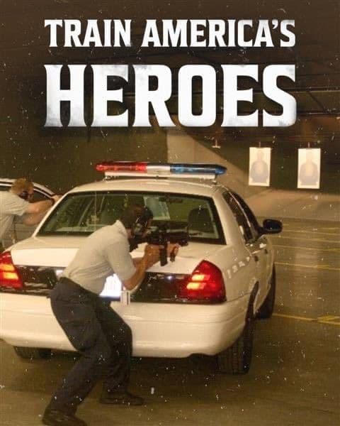 Cartaz convoca civis para treinar agentes federais dos EUA, destacando a segurança pública. Reprodução: Globo