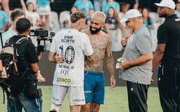 Dublador revela o que Neymar disse a Gabigol em Santos x Cruzeiro. Reprodução: Esporte