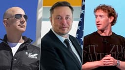 Mark Zuckerberg e Jeff Bezos aumentam seus ganhos, segundo a lista da Forbes de 2025. Reprodução: IGN Brasil