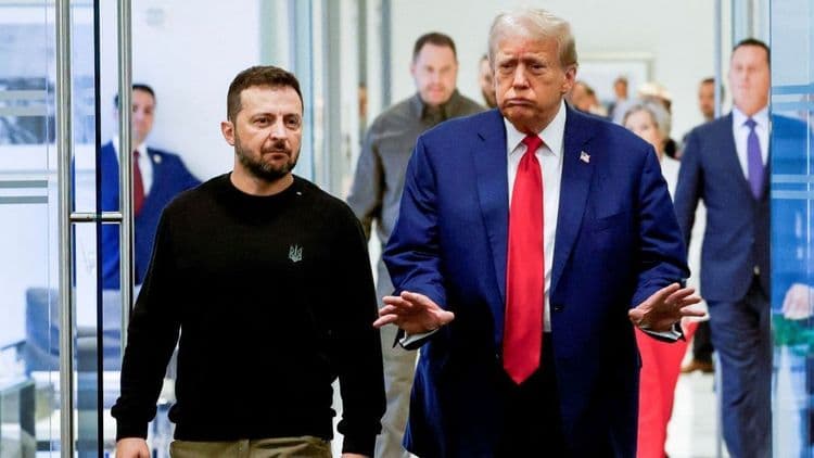 Zelensky critica Trump por desinformação sobre guerra