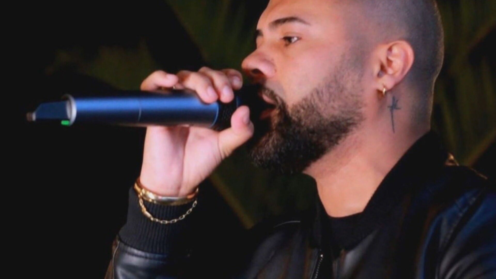 Cantor de pagode Leozinho será enterrado neste domingo no Cachambi. Reprodução: G1