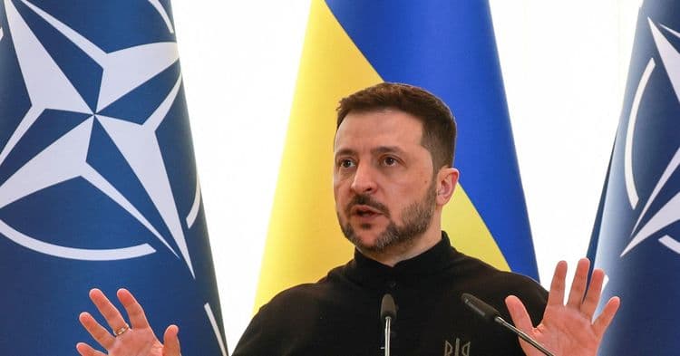 Presidente ucraniano, Volodymyr Zelenskiy, fala sobre negociações de paz com a Rússia. Reprodução: Reuters