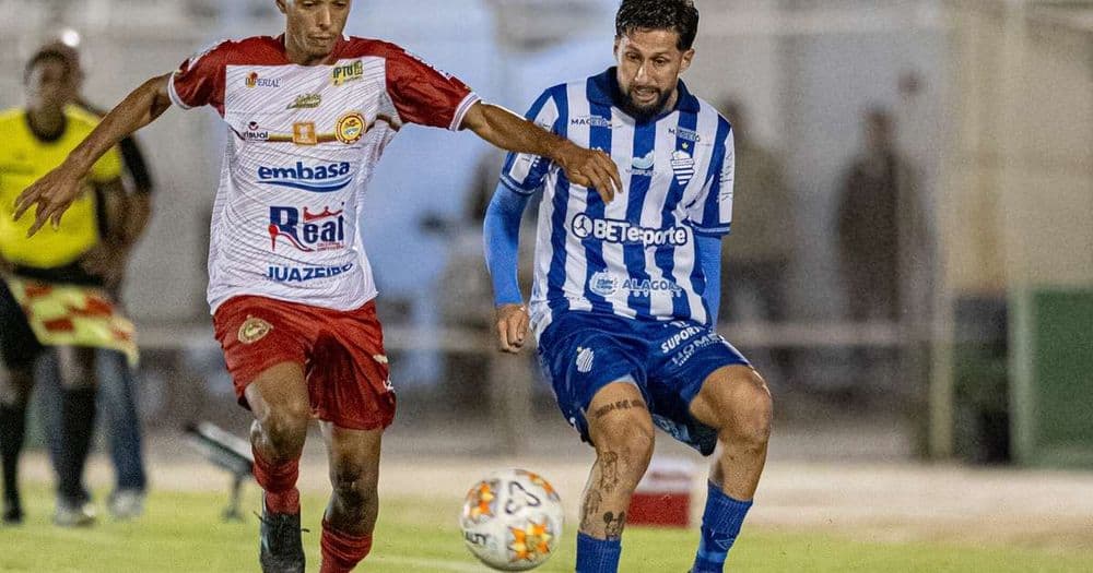 Juazeirense e CSA empatam em emocionante duelo no Nordestão