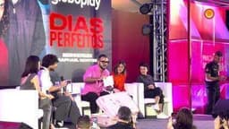 Raphael Montes revela a data de estreia da série 'Dias Perfeitos' no Globoplay durante a Bienal. Reprodução: Gshow