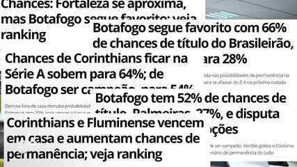 Santos sofre goleada do Vasco na 20ª rodada do Brasileirão 2025. Reprodução: Globo.