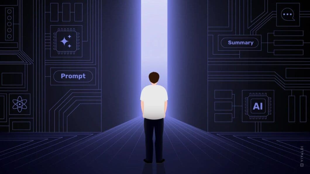 Vivaldi rejeita o uso de IA para priorizar autonomia e privacidade dos usuários no navegador. Reprodução: Tecnoblog