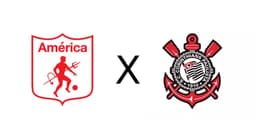 Corinthians e América de Cali duelam na Sul-Americana com transmissão ao vivo nesta terça-feira. Reprodução: Techtudo