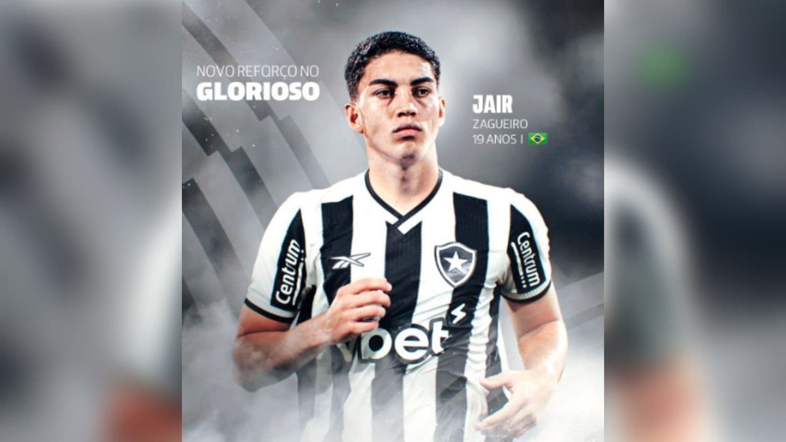 Botafogo confirma contratação de Jair ex-zagueiro do Santos