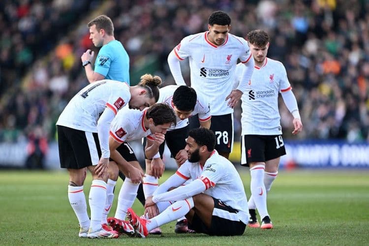 Liverpool eliminado da FA Cup pelo lanterna da 2ª divisão