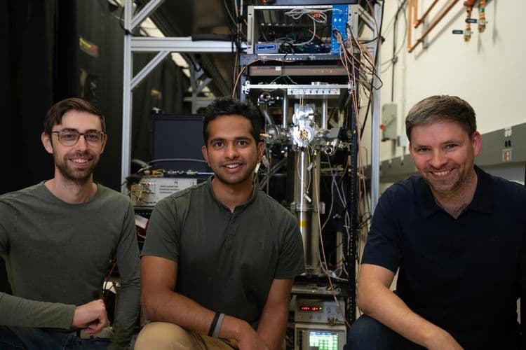 Pesquisadores do NIST desenvolvem um gerador de números aleatórios em Boulder, Colorado.; Reprodução: El País