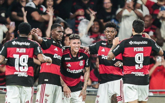 [Flamengo vence o Vasco; titulares estreiam e aliviam a pressão]. Reprodução: Esporte