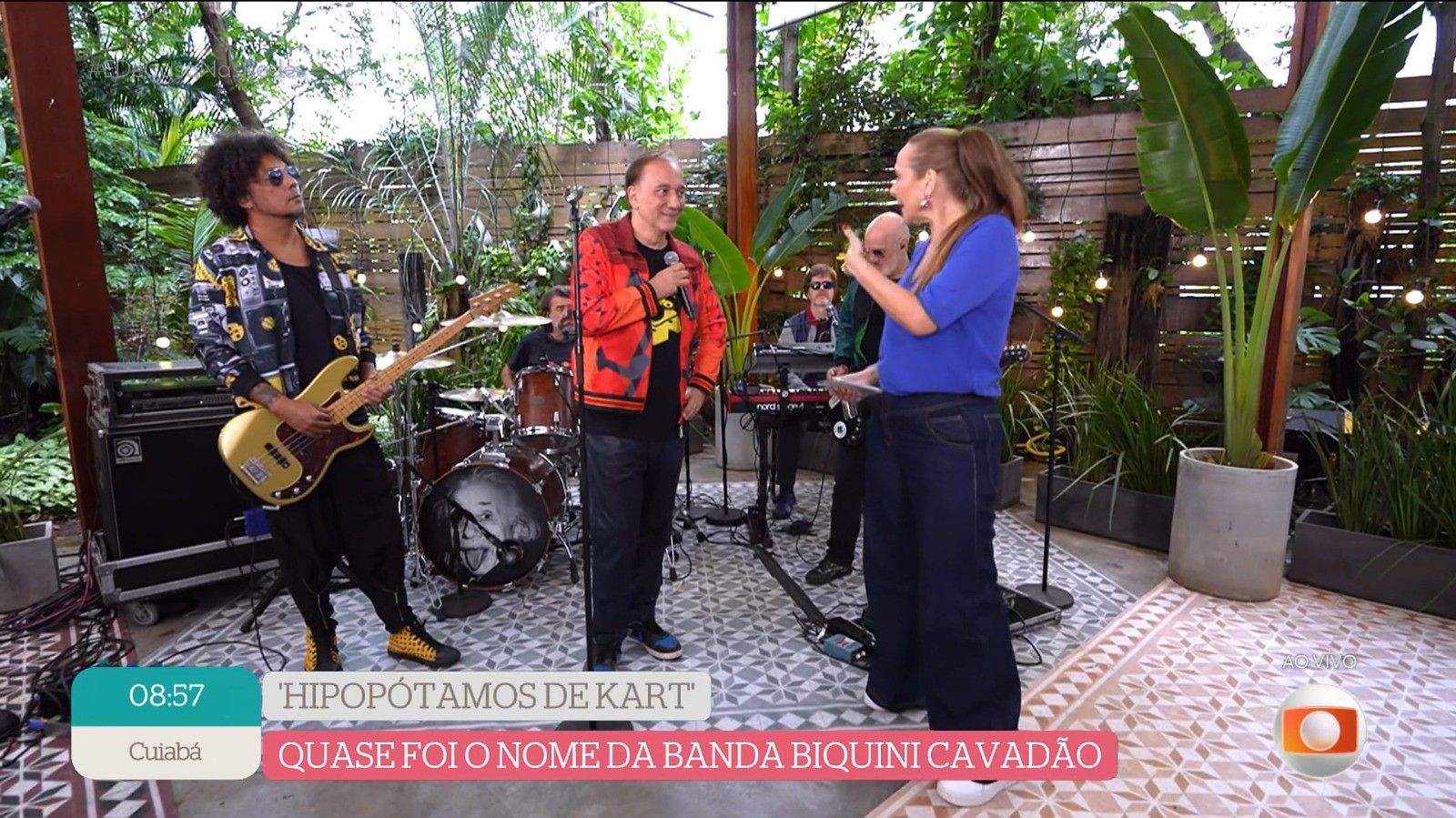 Herbert Vianna deu nome à Biquíni Cavadão; quase foi Hipopótamos de Kart. Reprodução: Gshow