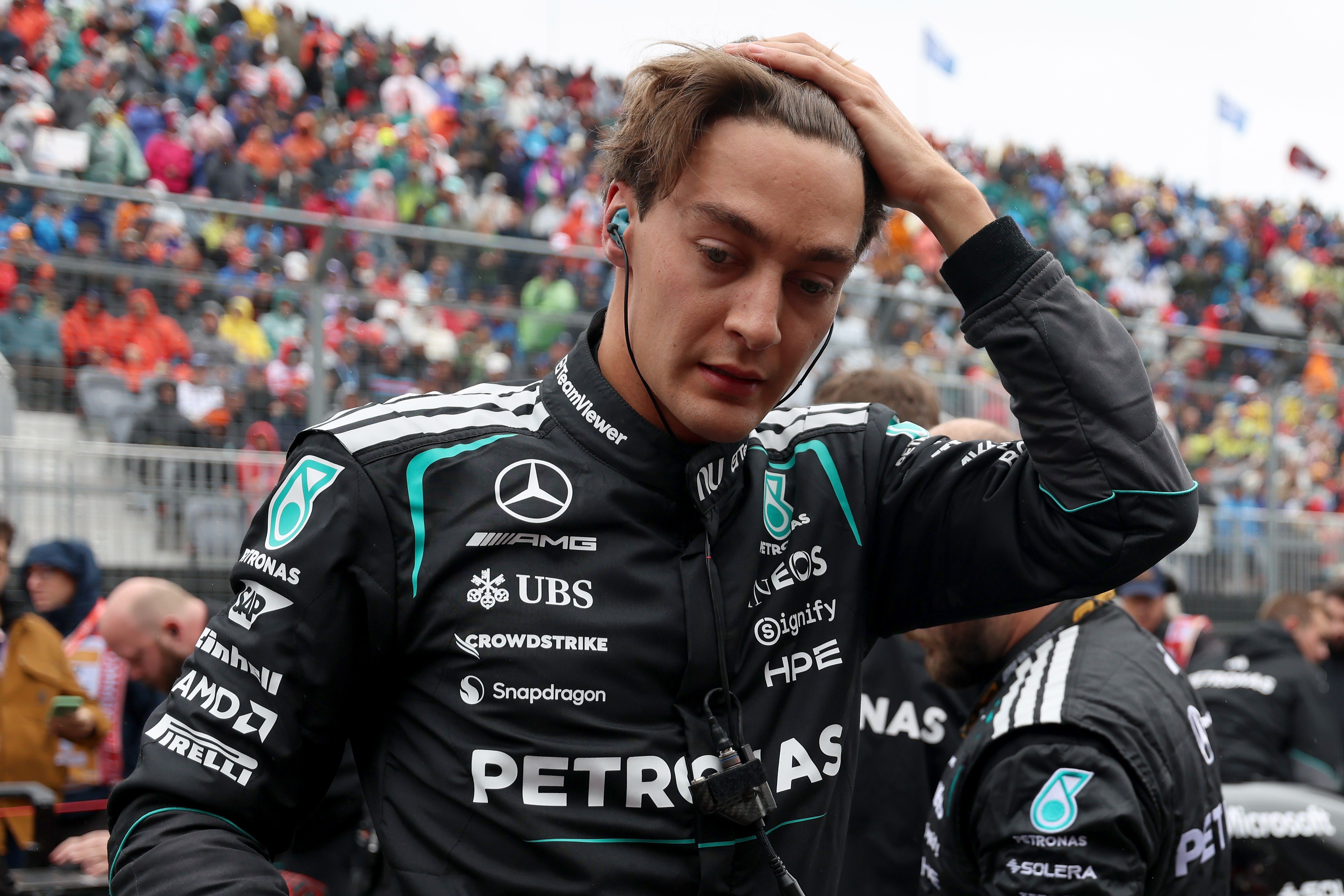 Mercedes explica causa do abandono súbito de Russell no GP do Canadá