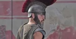 Pôster do filme The Odyssey, de Christopher Nolan, protagonizado por Matt Damon como Ulisses. Legenda da imagem. Reprodução: Legião dos Heróis.