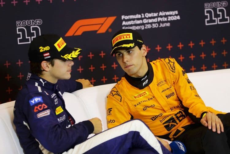 Bortoleto destaca torcida brasileira em evento da F1