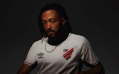 Athletico-PR apresenta seu novo uniforme 2, inspirado na cultura paranaense. Reprodução: Esporte IG