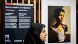 Menino palestino de nove anos ganha prêmio principal do World Press por foto impactante. Reprodução: AFP