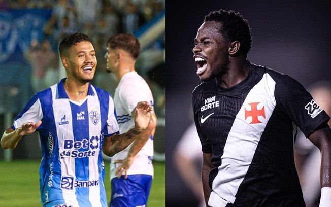 Vasco entra em campo na estreia da Copa do Brasil contra o Paysandu.. Reprodução: Esporte