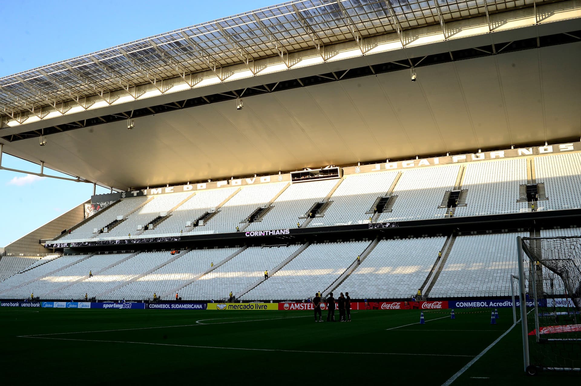 Detalhes sobre o jogo da segunda rodada do Campeonato Brasileiro. Reprodução: Globo