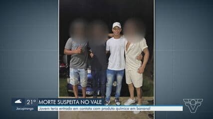 Kaue de 15 anos faleceu após manusear defensivos agrícolas em Jacupiranga, SP.; Reprodução: Globo