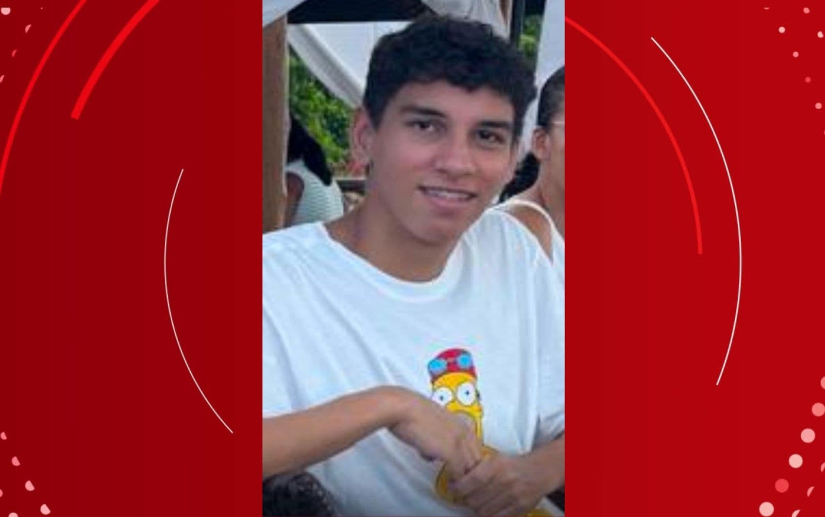 Suspeito de assassinar Enzo Samuel, de 18 anos, é preso em Camaçari. Legenda da imagem. Reprodução: TV Bahia
