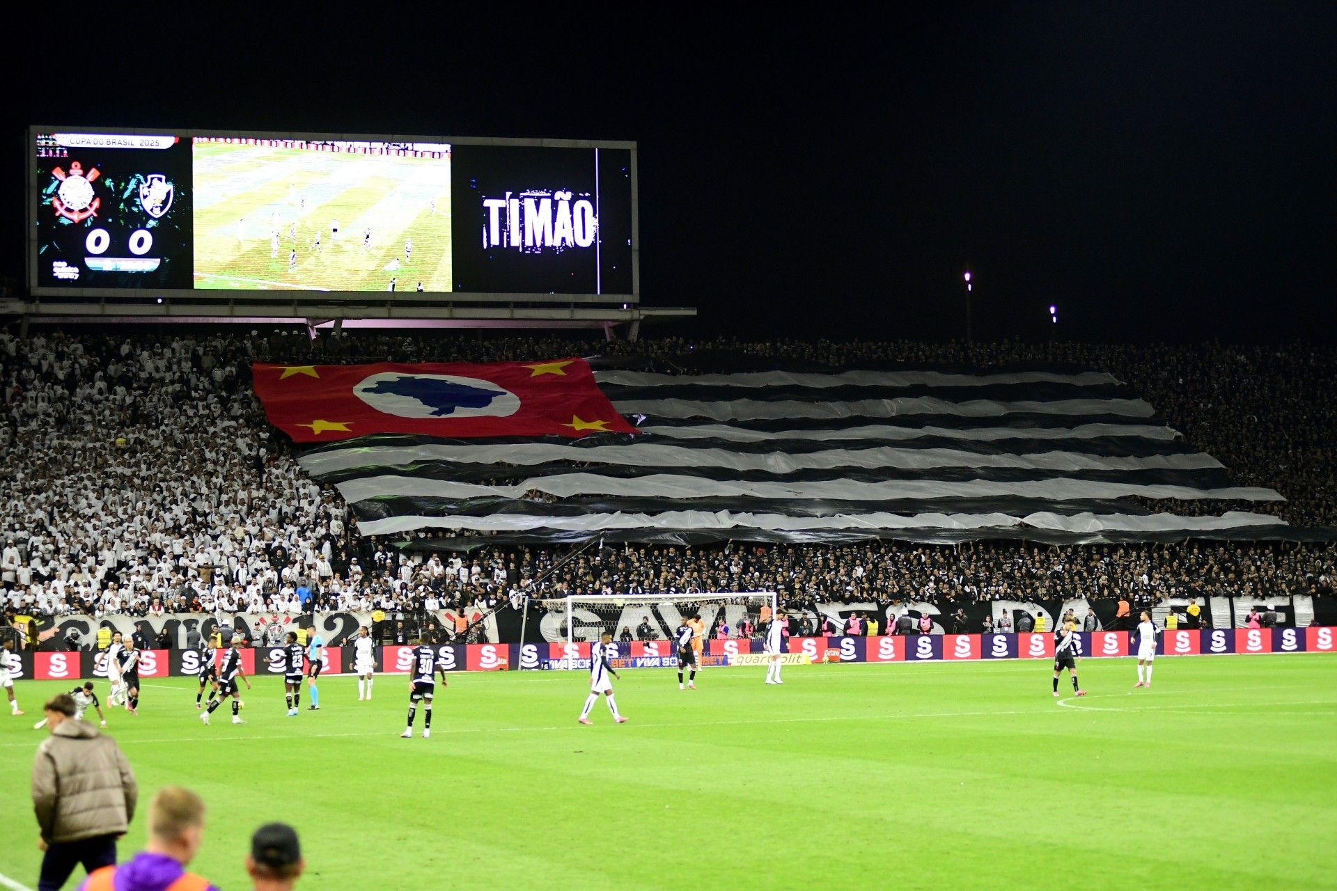 Corinthians registra maior renda na final da Copa do Brasil na arena.. Reprodução: Ge