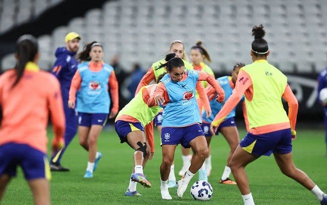 Partida amistosa entre Brasil e Japão acontece nesta sexta-feira. Reprodução: ESPN Brasil
