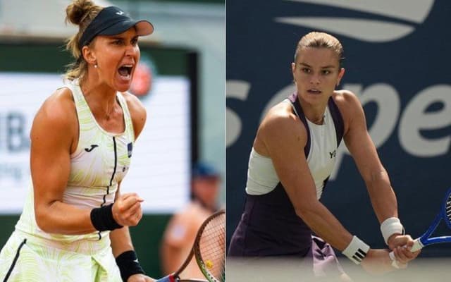 Bia Haddad enfrenta Maria Sakkari; veja onde assistir e horário. Legenda da imagem. Reprodução: iG