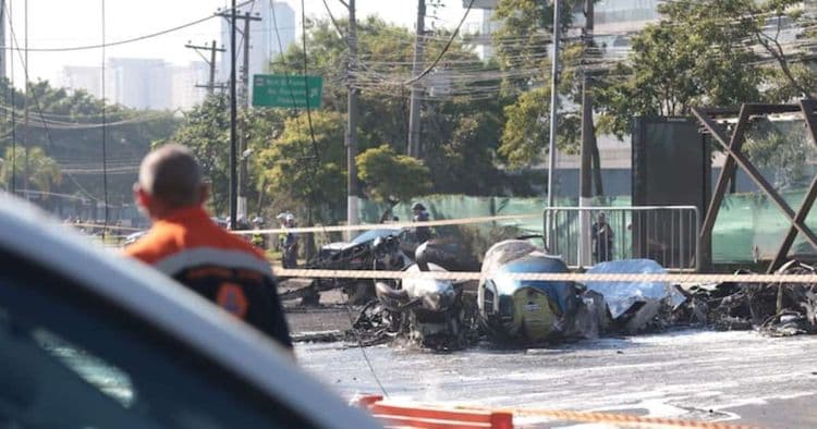 Governador de SP expressa pesar por acidente aéreo