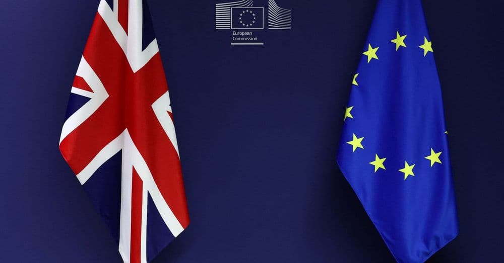 Reino Unido propõe declaração de valores compartilhados com a União Europeia em apoio à Ucrânia.; Reprodução: Reuters