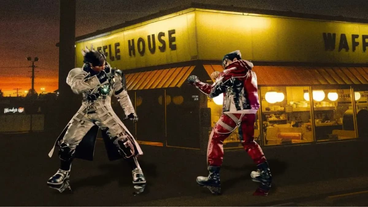 Harada sugere novo nome para o cenário de Tekken 8 devido a problemas de licenciamento. Reprodução: GosuGamers