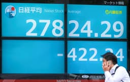 Queda nas ações em mercados asiáticos, moderada em Hong Kong e China. Reprodução: Globo