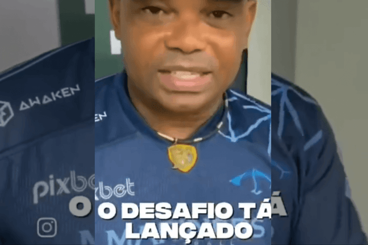 Carlinhos Bala desafia campeão da NFL em vídeo