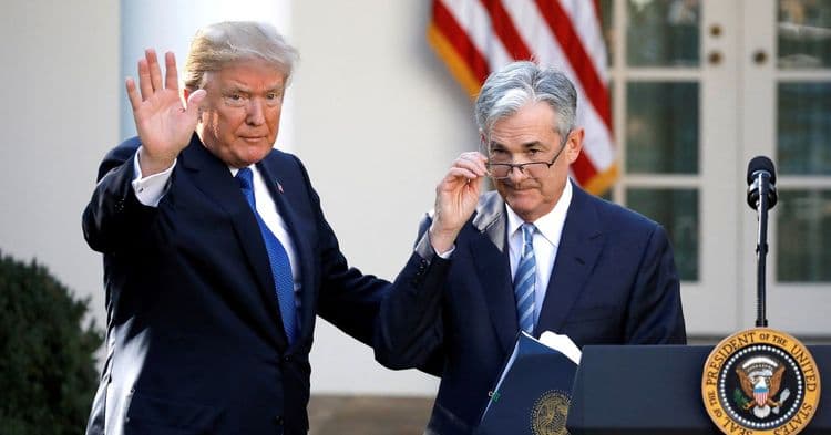 Donald Trump critica o presidente do Federal Reserve por não reduzir juros. Reprodução: Reuters