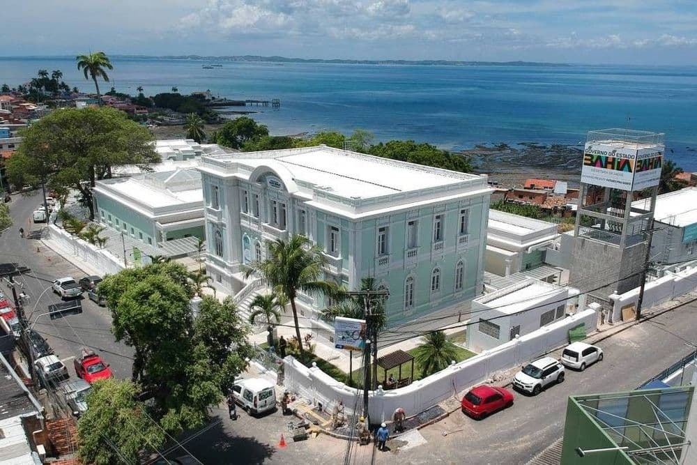 Inauguração do Hospital Mont Serrat, pioneiro em cuidados paliativos no SUS. Reprodução: Globo