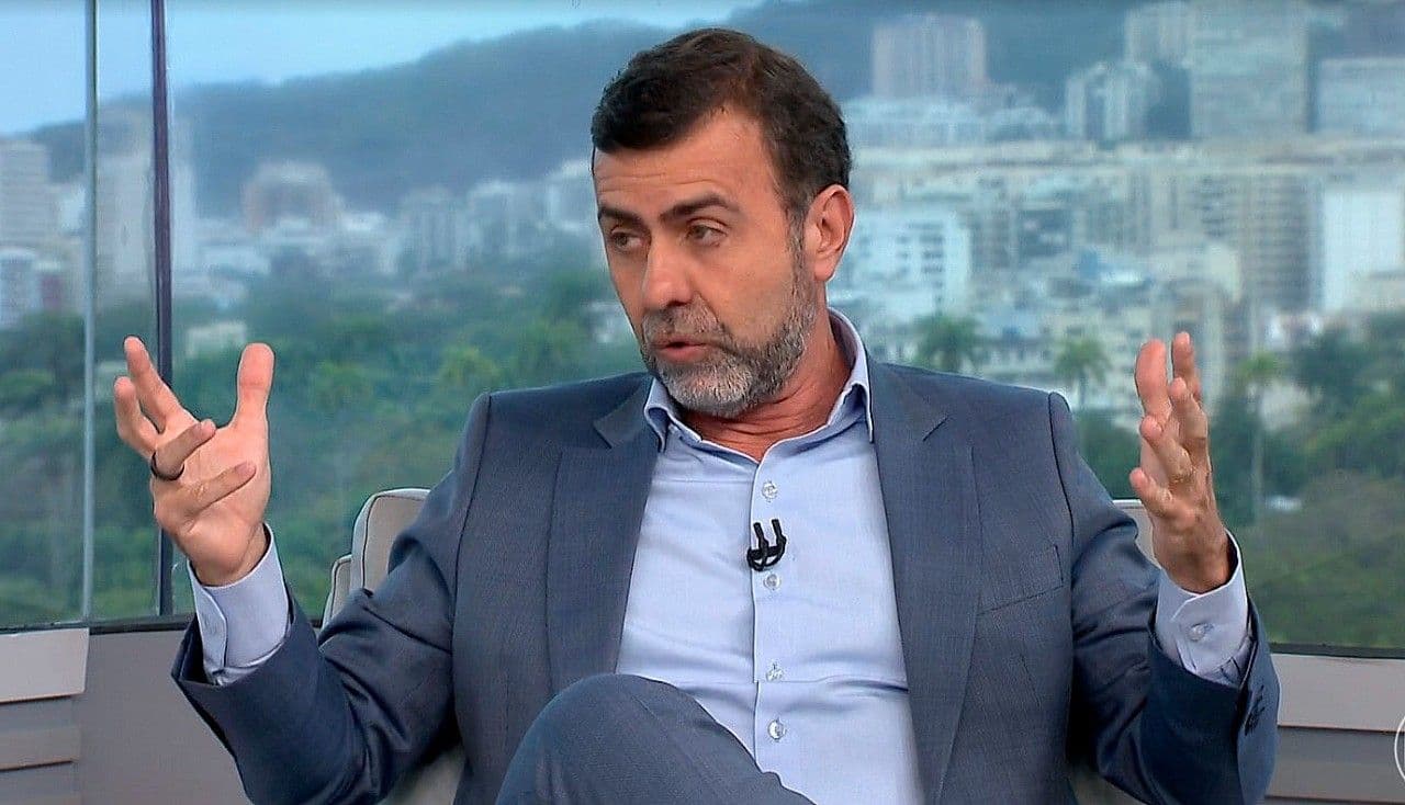 Marcelo Freixo destaca crescimento do turismo estrangeiro e previsão de novos recordes. Reprodução: Globo