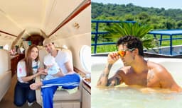 Luan Santana chega de Rolls-Royce Cullinan Black Badge na gravação de seu novo DVD. Reprodução: Retorno do item 11