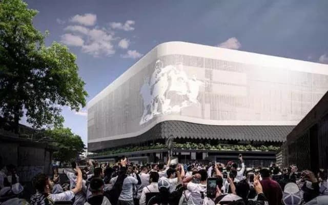Audiência pública sobre o projeto de nova arena do Santos FC na Vila Belmiro. Reprodução: ESPN Brasil