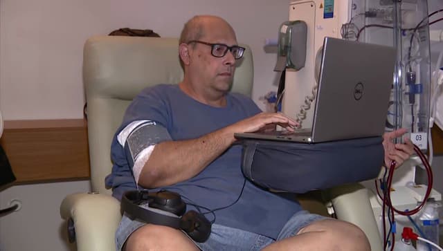 Falta de medicação leva paciente de hemodiálise a racionar uso.. Reprodução: G1