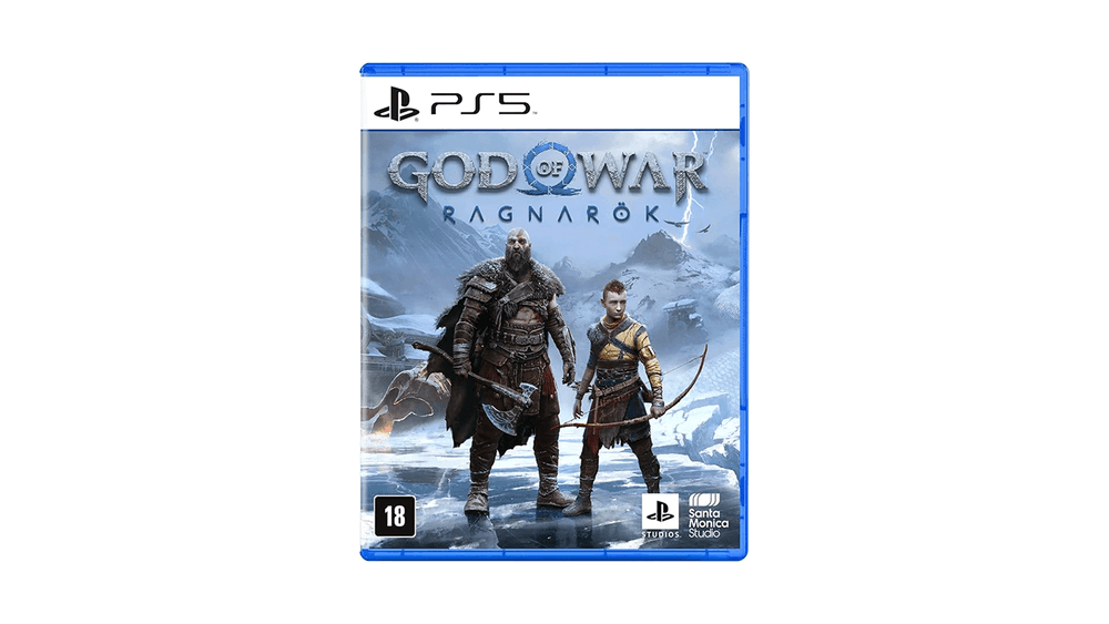 God of War Ragnarök - Edição Standard (PS5): Uma Obra-Prima Épica por Menos da Metade do Preço