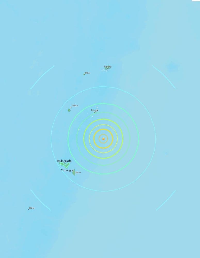 Tonga Enfrenta Novo Terremoto de 7,1 com Risco de Tsunami