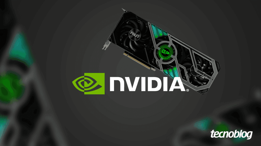 Nvidia atinge brevemente valor de mercado de US$ 3,92 trilhões, disputando liderança histórica. Reprodução: Technoblog
