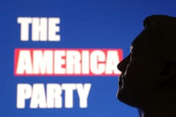Lançamento do America Party de Elon Musk provoca queda nas ações da Tesla.; Reprodução: Business Insider