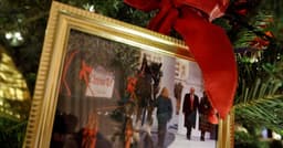 Produtores chineses de árvores de Natal denunciam queda nas pedidos devido a tarifas de importação. Reprodução: Reuters