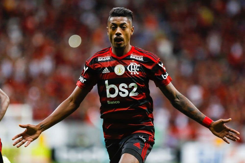 Bruno Henrique, atacante do Flamengo, indiciado pela PF por fraudes em competição esportiva. Reprodução: Metropolises