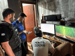 Polícia investiga se esquema gatonet envolve facções após localizar dados na deep web.. Reprodução: G1